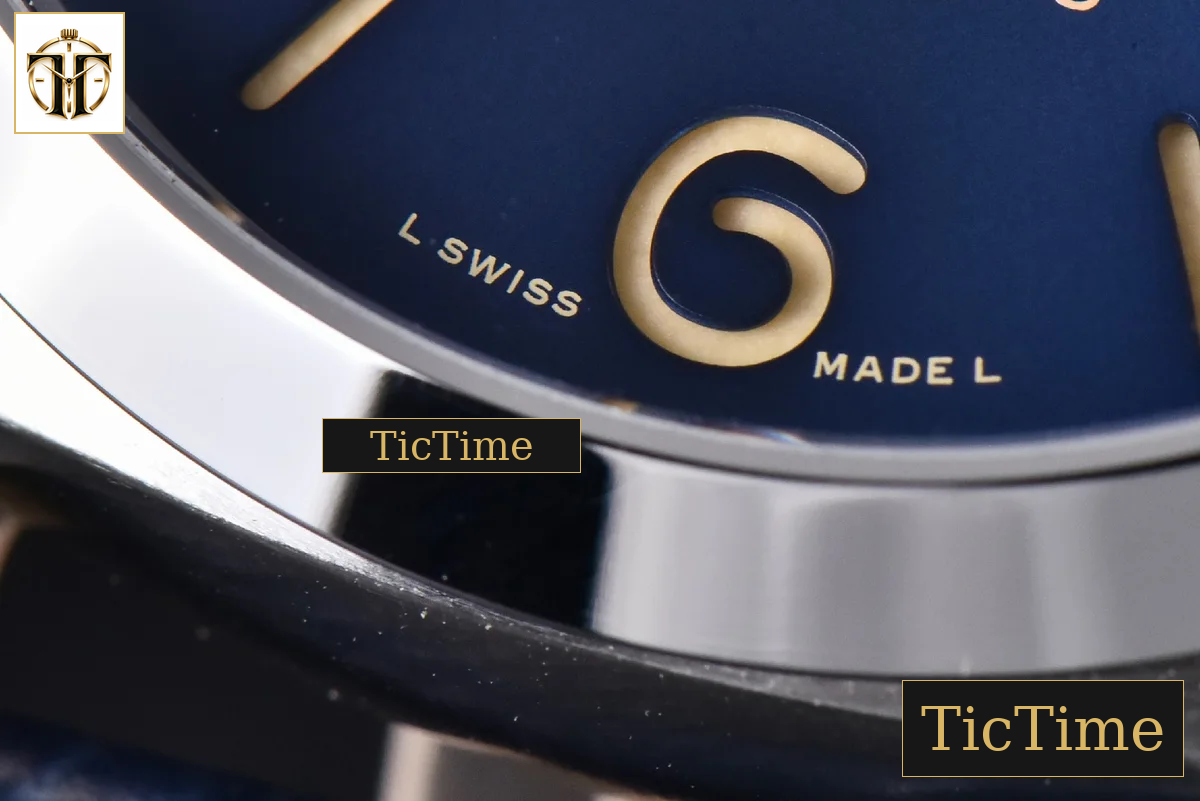 Luminor GMT PAM1033 44mm VSF Blue Dial Blue Leather Strap P9011 — foto 7