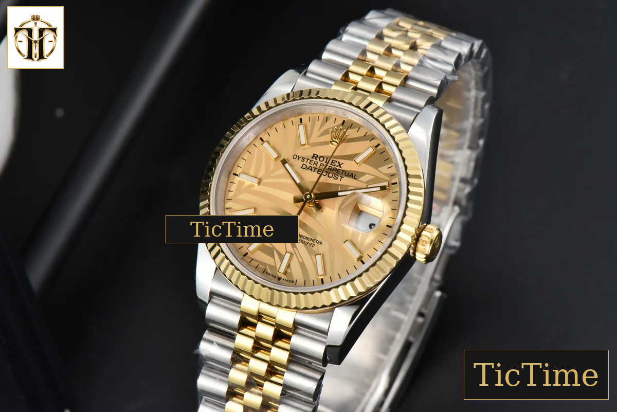 DateJust 36mm BPF YG/SS YG Plam Dial Jubilee Bracelet A2824 — foto 4