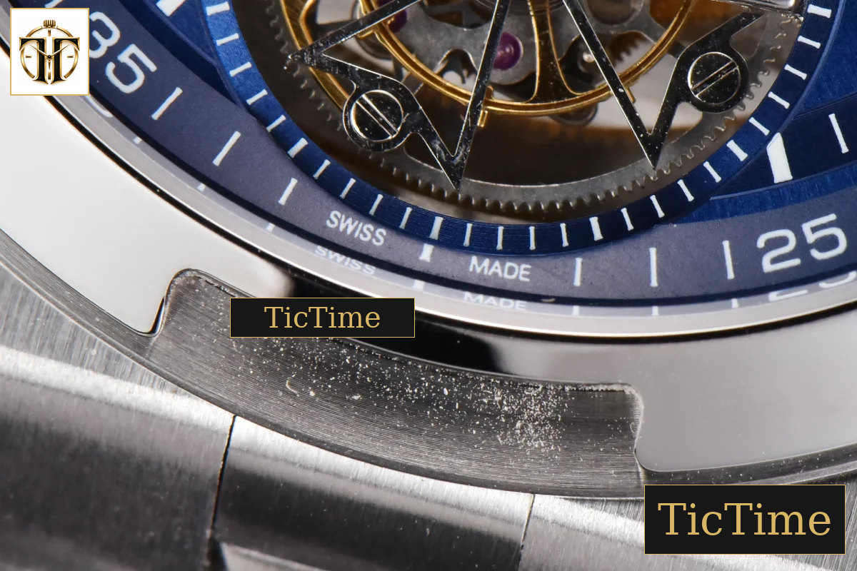 Overseas Tourbillon 6000V 42.5mm BBRF Blue Dial SS Bracelet Tourb — foto 8
