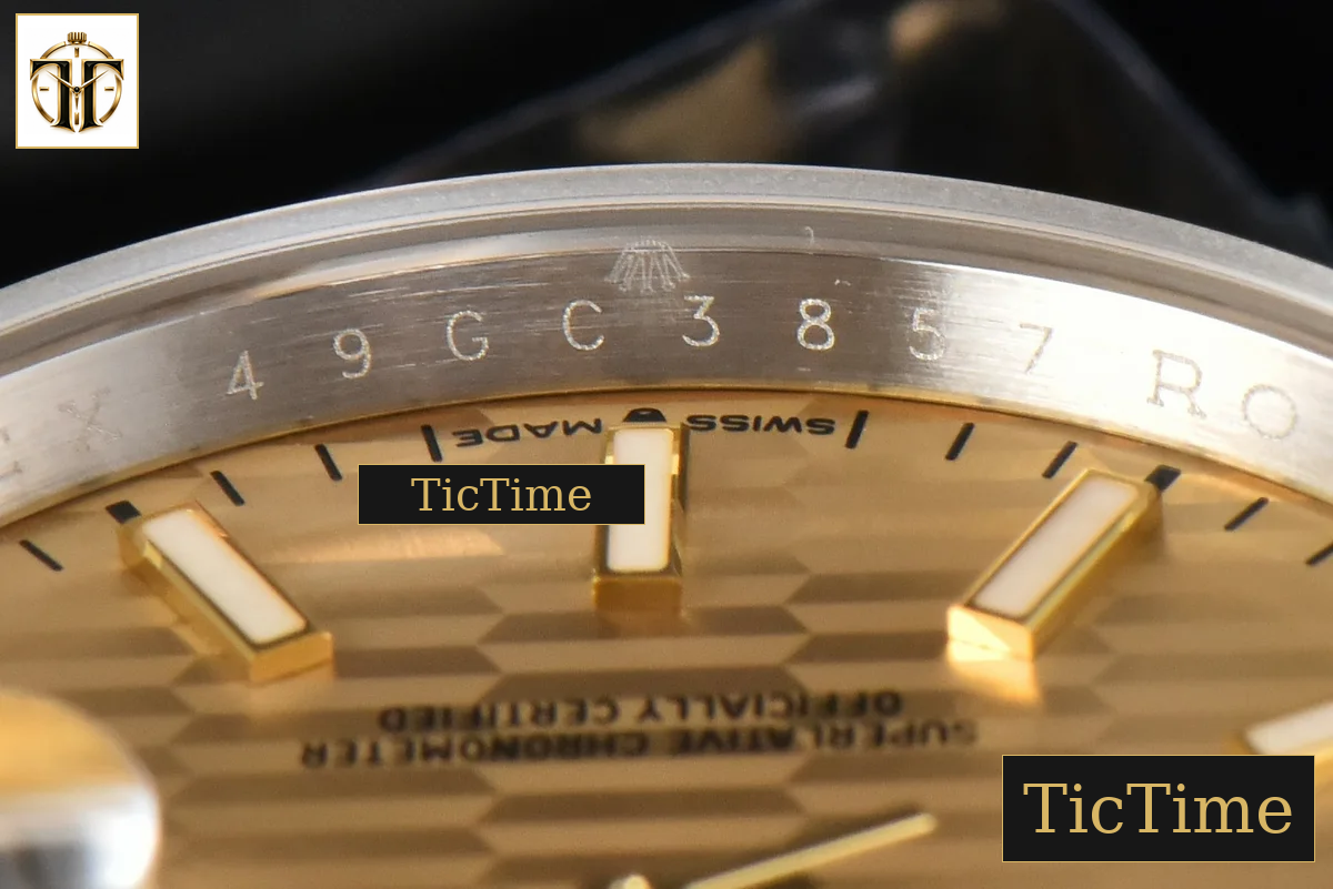 DateJust 36mm BPF YG/SS YG Motif Dial Jubilee Bracelet A2824 — foto 14