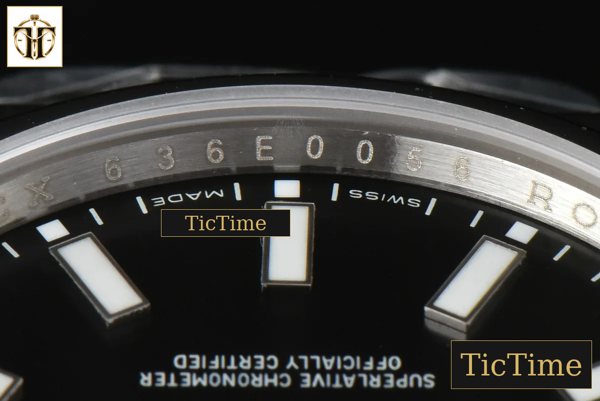 Oyster Perpetual 114300 39mm BPF Black Dial SS Bracelet A2824 — foto 10
