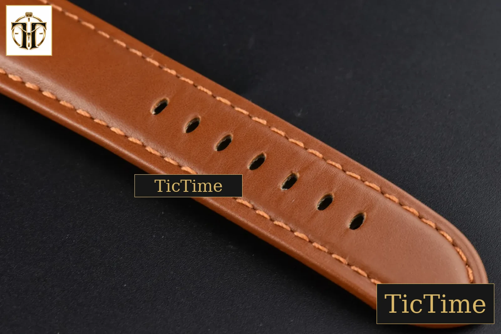PAM005 44mm HWF Black Dial Brown Leather Strap A6497 — foto 19