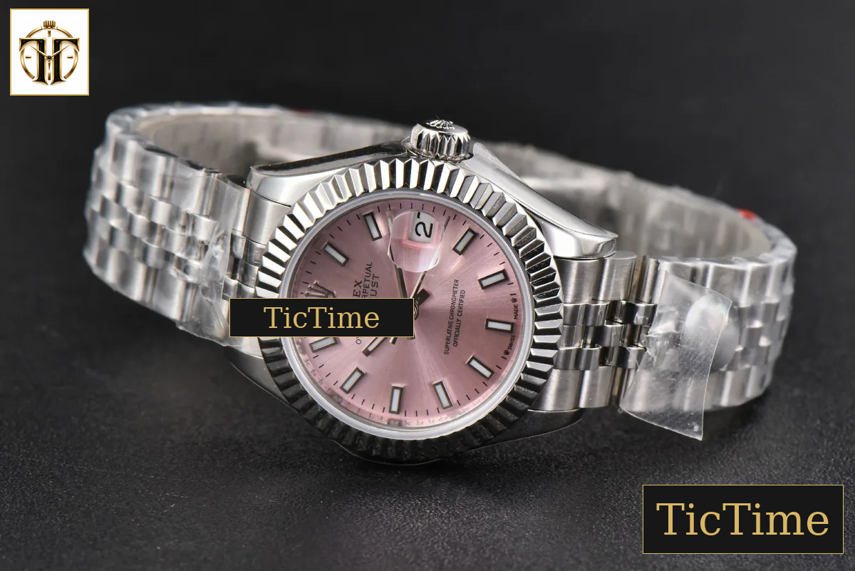 DateJust Ladies 28mm WF Pink Dial Jubilee Bracelet A2236 — foto 15