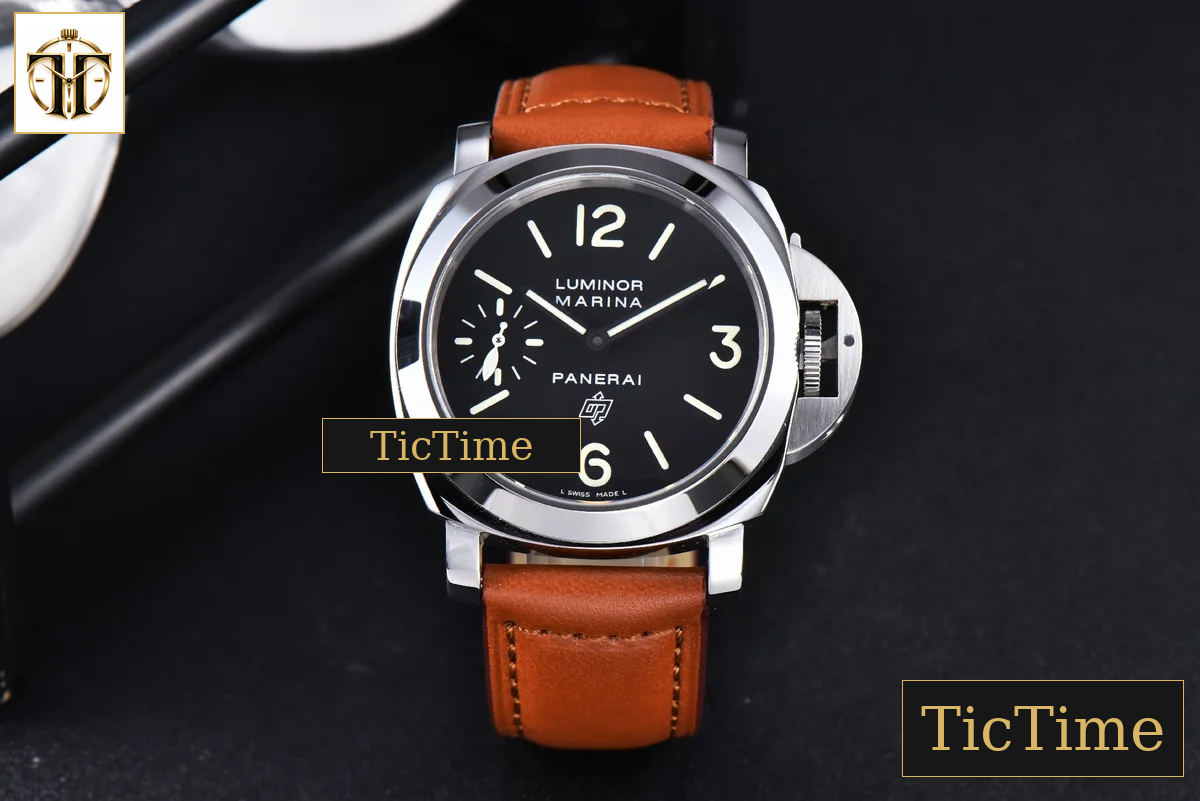 PAM005 44mm XF Brown Leather Strap Y-Incabloc A6497 — foto 2