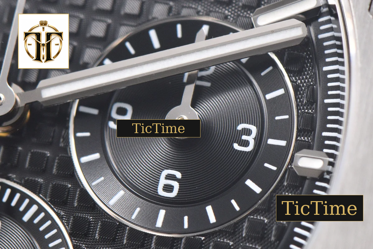 Royal Oak Chrono 26240 ZF SS Black Dial SS Bracelet V1 (V2 free sprung ) SA4401 — foto 27