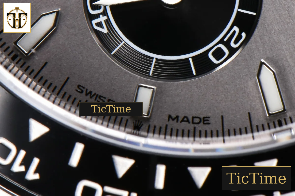Daytona 904L 126519 40mm Clean Factory Gray Dial Black Bezel Oysterflex Strap DD4131 — foto 10