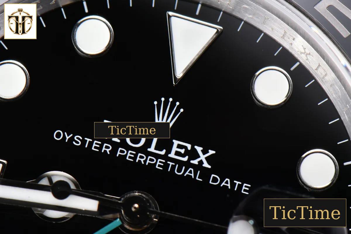 GMT Master II GRNR 904L 126710 40mm GMF Black/Gray Bezel Black Dial Osyter Bracelet VR3285 — foto 8