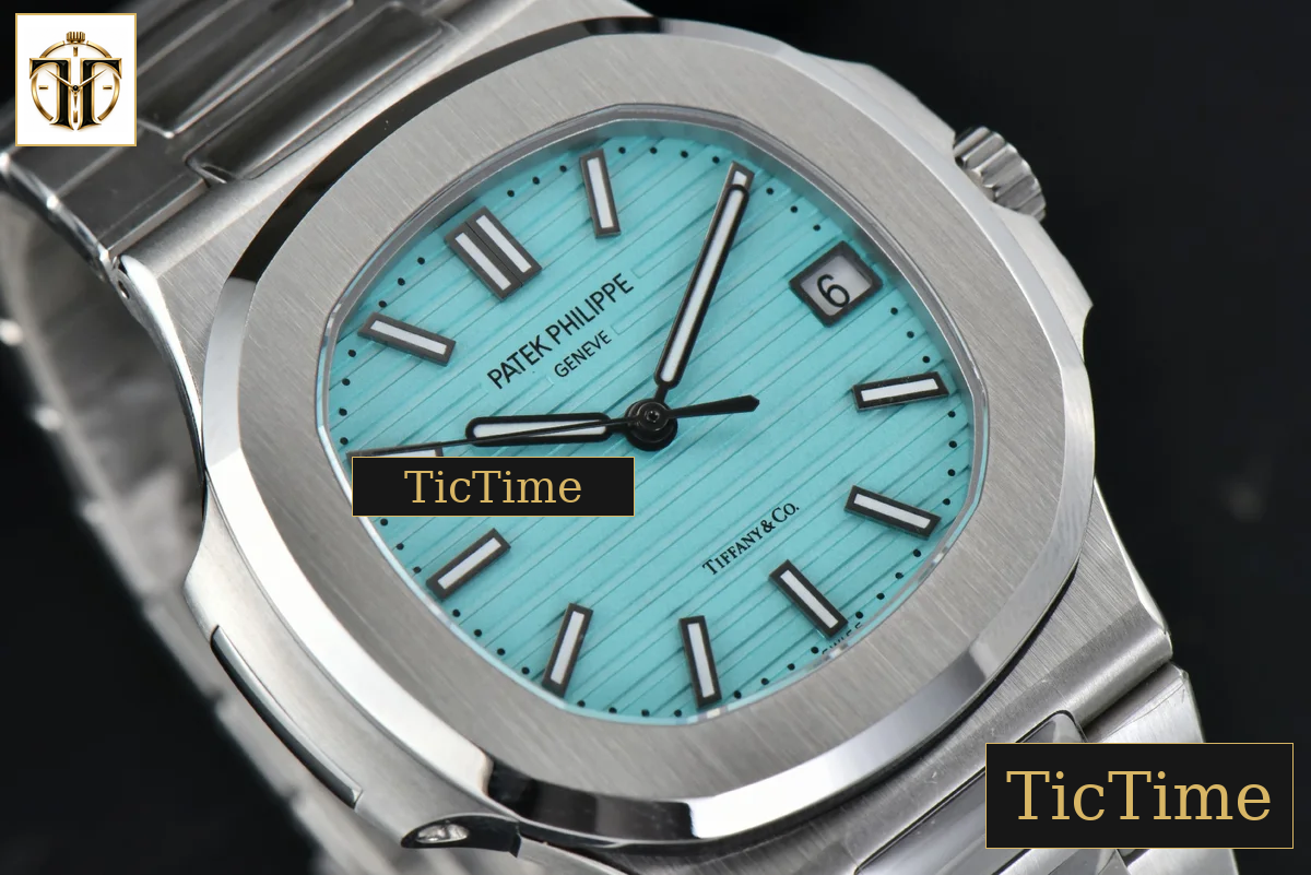 Nautilus 5711 40mm 3KF Tiffany Blue Dial SS Bracelet V3 A324CS — foto 12