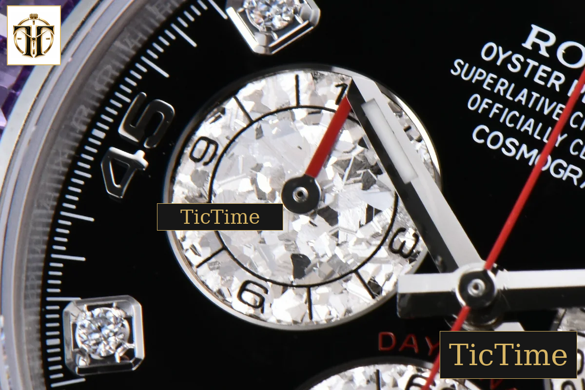 Daytona Rainbow 116599 ZF Black Diamonds Dial SS Bracelet SH4130 — foto 7