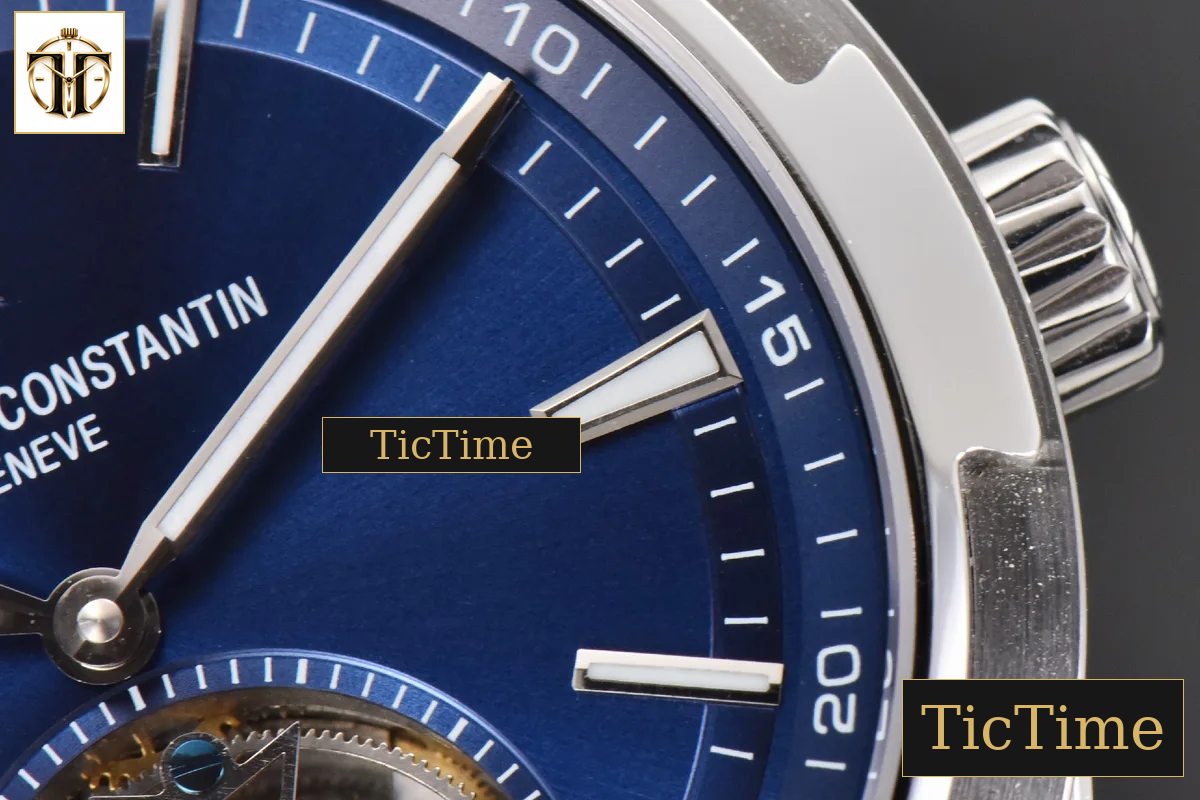 Overseas Tourbillon 6000V 42.5mm BBRF Blue Dial Blue Leather Strap Tourb — foto 9