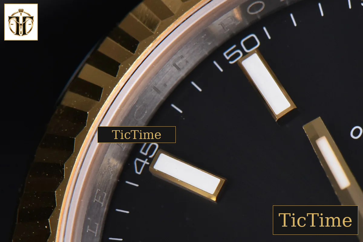 DateJust 126333 41mm VSF YG/SS Fluted Bezel Black Dial Oyster Bracelet VS3235 — foto 6