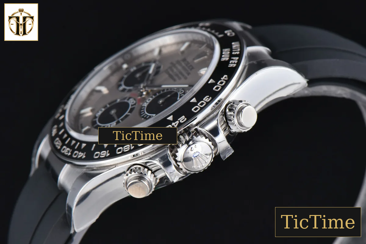 Daytona 904L 126519 40mm VSF Gray Black Subdial Oysterflex Strap DD4131 — foto 15