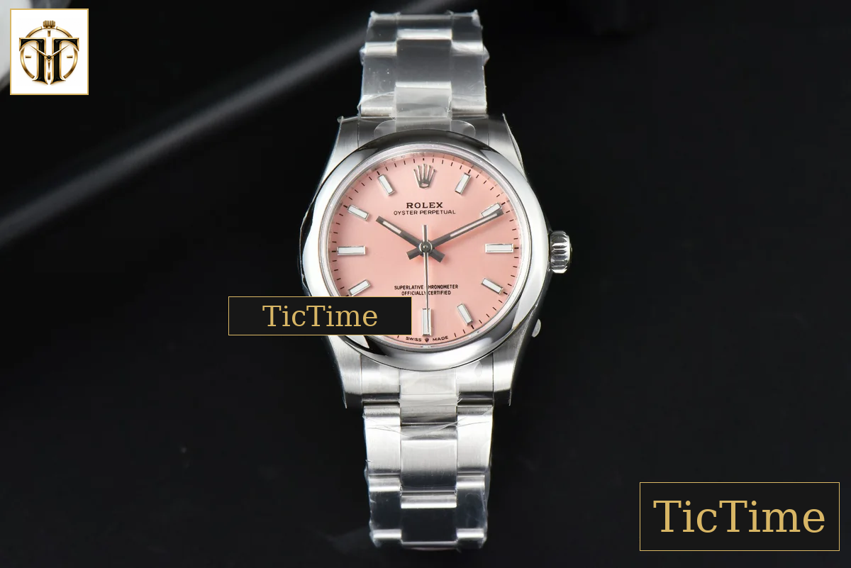 Oyster Perpetual 277200 31mm EWF Pink Dial SS Bracelet A3230 — foto 3