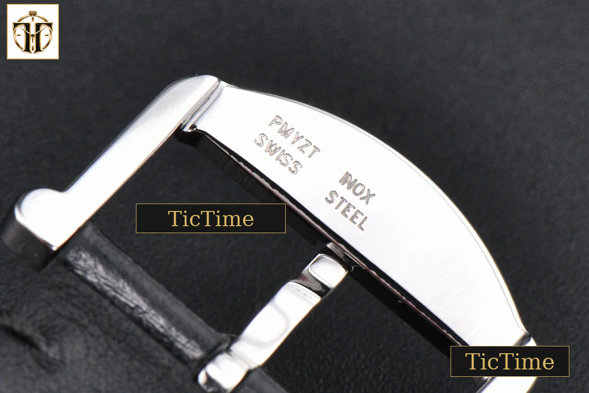 Portofino ‘150 Years’ 40mm V7F White Dial Blue Hands Black Leather Strap A2892 — foto 17