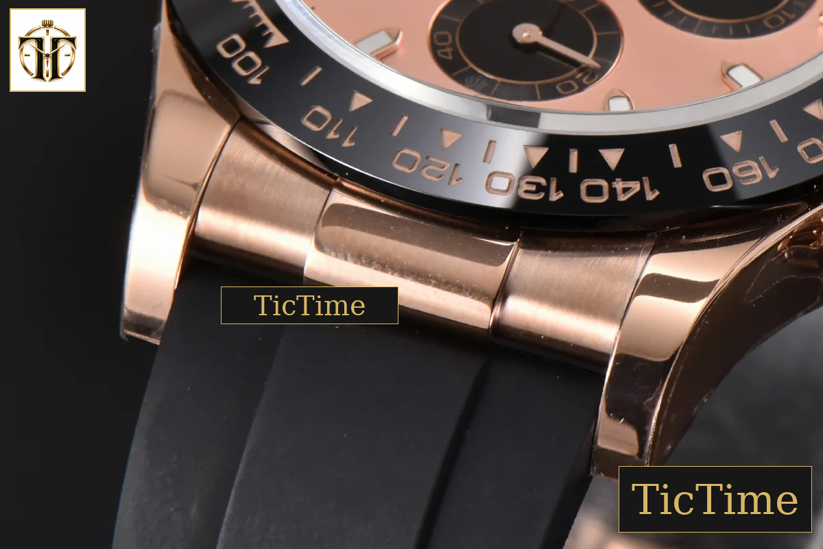 Daytona 116515 BTF RG Ceramic RG Dial Black Subdial Oysterflex Strap SA4130 — foto 10