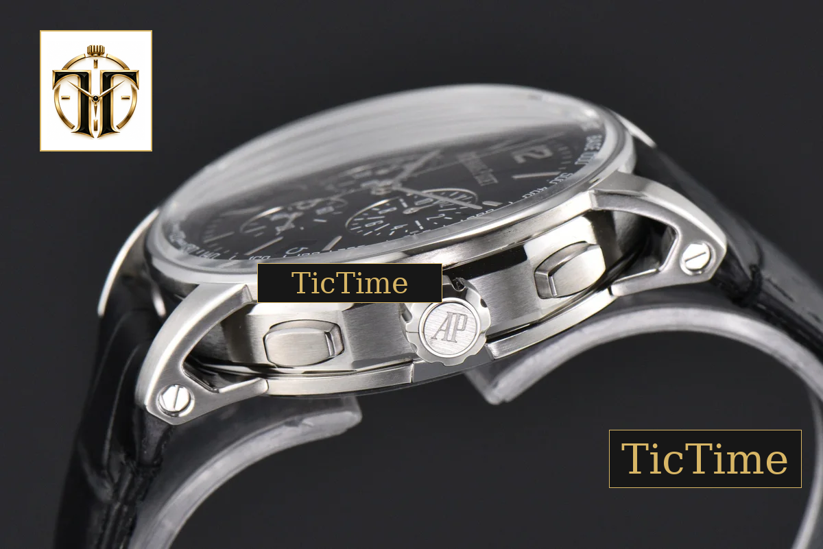 Code 11.59 Chrono 26393 41mm APSF SS Black Dial Black Leather Strap SA4401 — foto 24