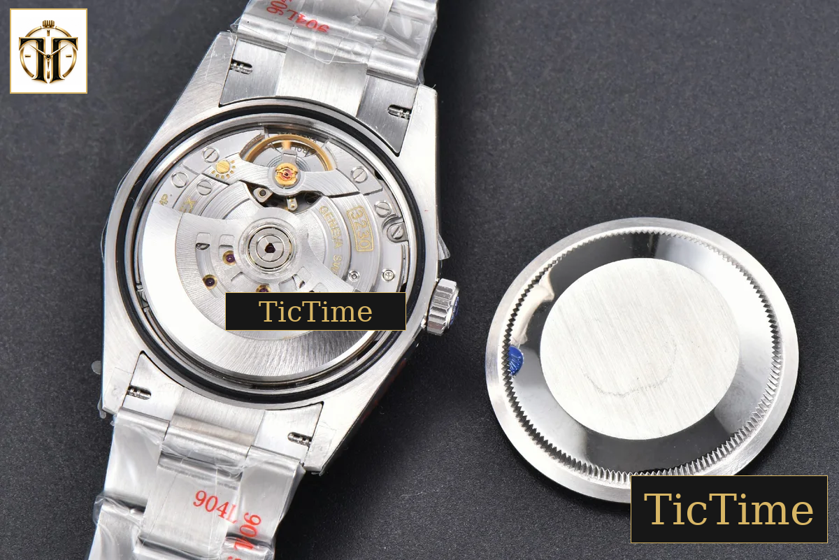 Oyster Perpetual 904L 126000 36mm GMF Yellow Dial SS Bracelet VR3230 — foto 19