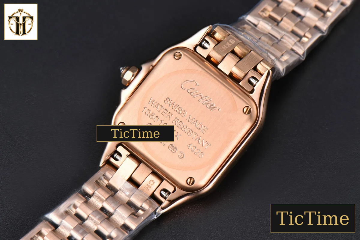 Panthère Secrete Ladies 22mm BVF RG White Dial RG Bracelet Ronda Quartz — foto 15