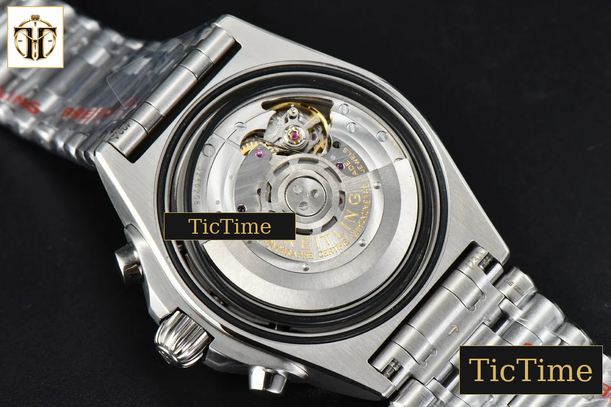 Chronomat B01 42mm GF RG/Black Dial SS Bracelet 7750 — foto 20