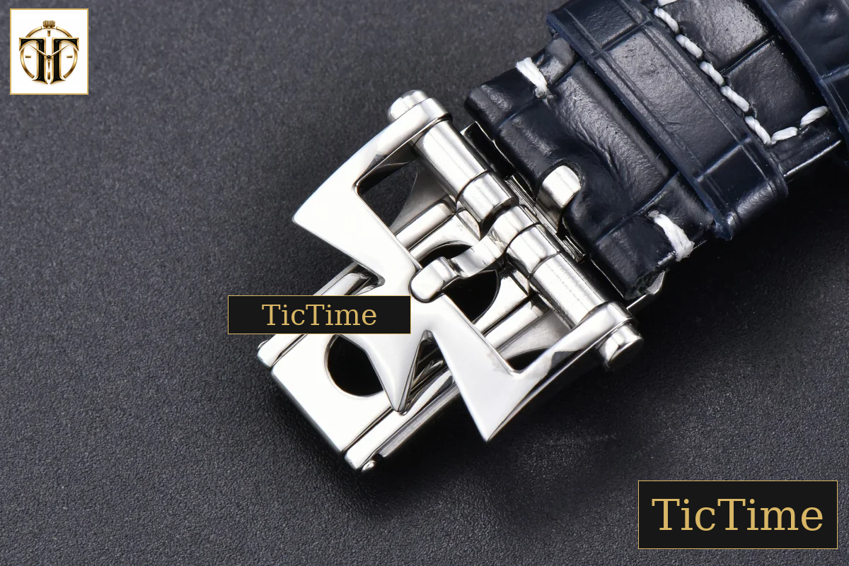 Traditionnelle 4010T 41mm MXF White Dial Blue Leather strap A2460QCL — foto 32