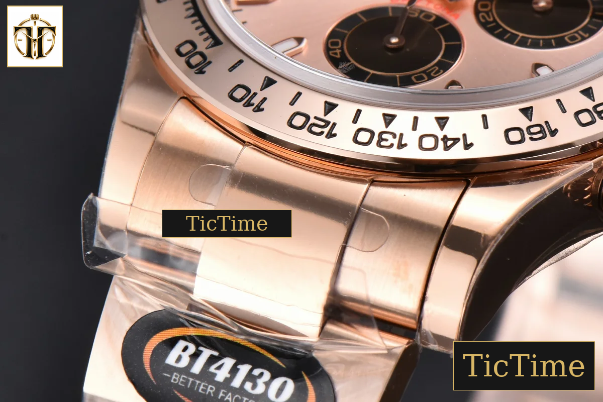 Daytona 116505 40mm BTF RG Dial Black Subdial RG Bracelet SA4130 — foto 10