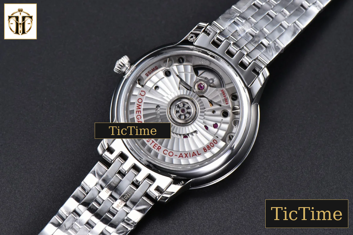 De Ville Ladies Prestige 34mm VSF Blue Dial SS Bracelet A8800 — foto 13