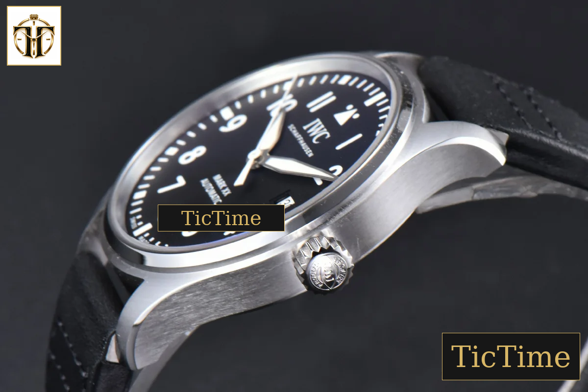 Pilot Mark XX IW328201 40mm ZF Black Dial Black Leather Strap A32111 — foto 10