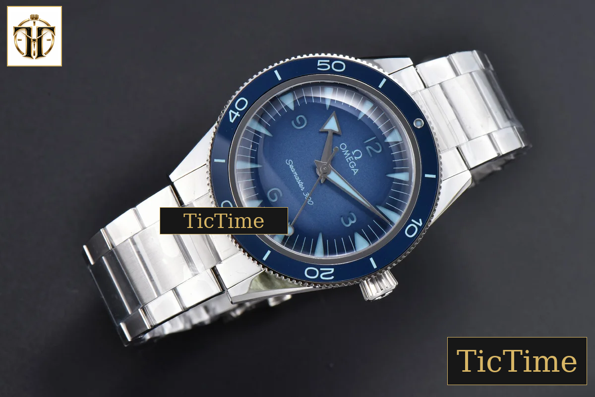 SeaMaster Spectre 007 Summer 41mm VSF Blue Limited Dial SS Bracelet A8400 — foto 4