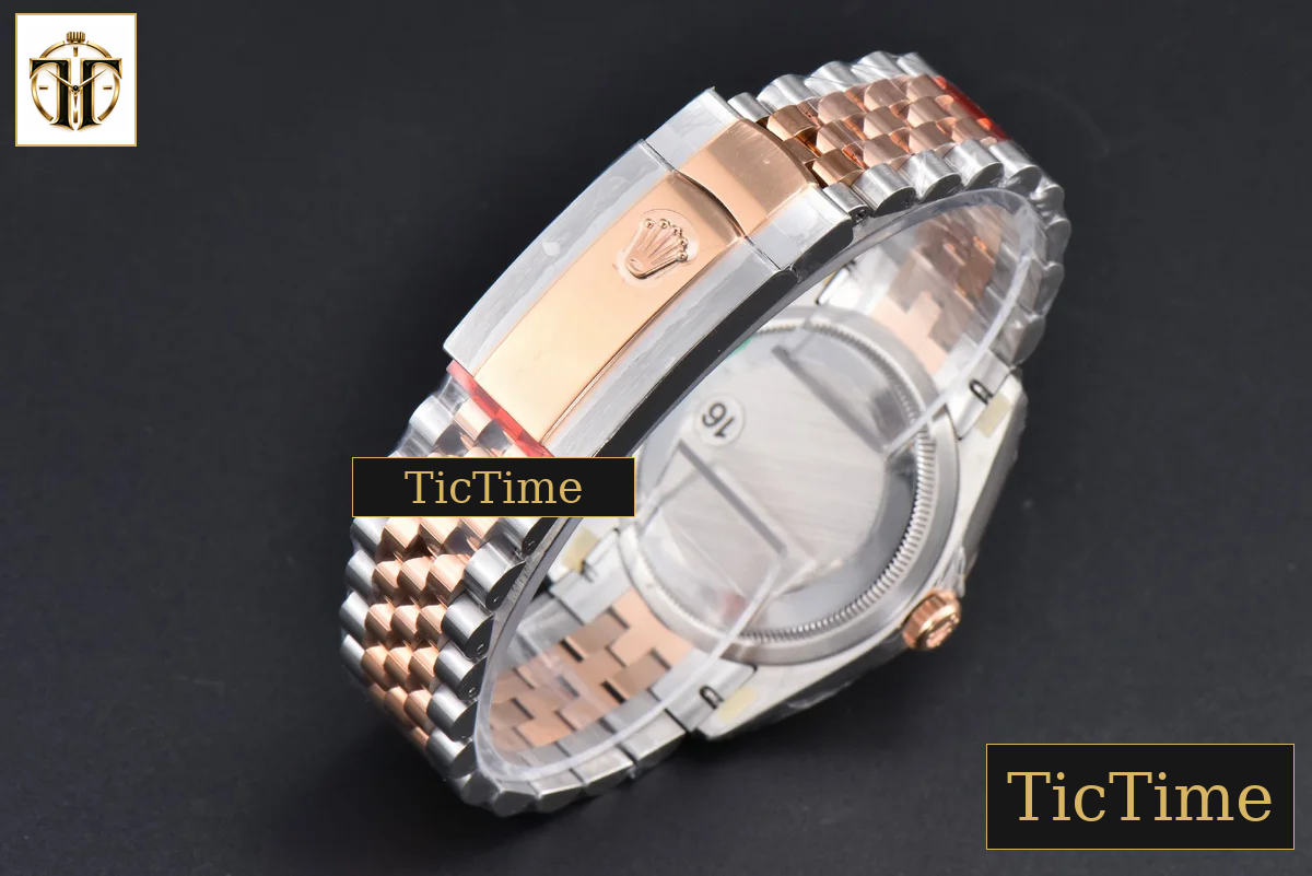 DateJust 36mm VSF RG/SS Silver Motif Dial Diamond Marker Jubilee VS3235 — foto 19
