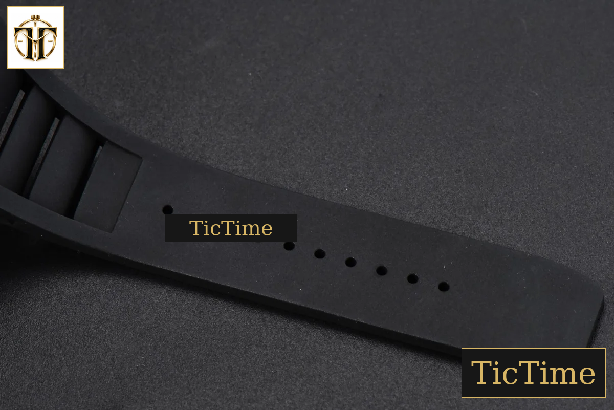 NTPT RM035-02 ZF Skeleton Dial Black Rubber Strap V5 NH05A — foto 22