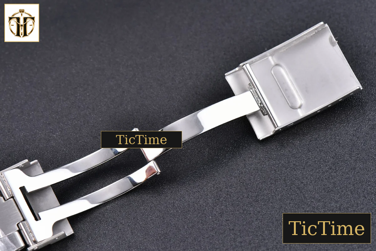 Superocean 44mm TF White Ceramic Black Dial Numerical Marker SS Bracelet A2824 — foto 26