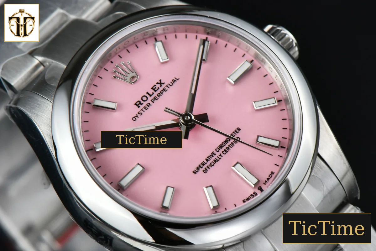 Oyster Perpetual 277200 31mm EWF Pink Dial SS Bracelet A3230 — foto 10