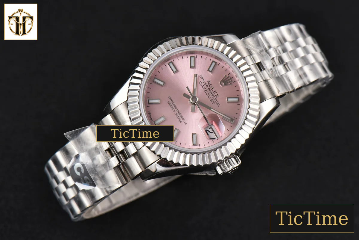 DateJust Ladies 28mm WF Pink Dial Jubilee Bracelet A2236 — foto 4