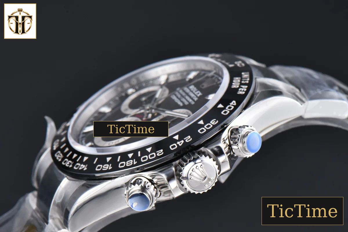 Daytona 116500 ZF SS Black Dial SS Bracelet SA4130 — foto 12