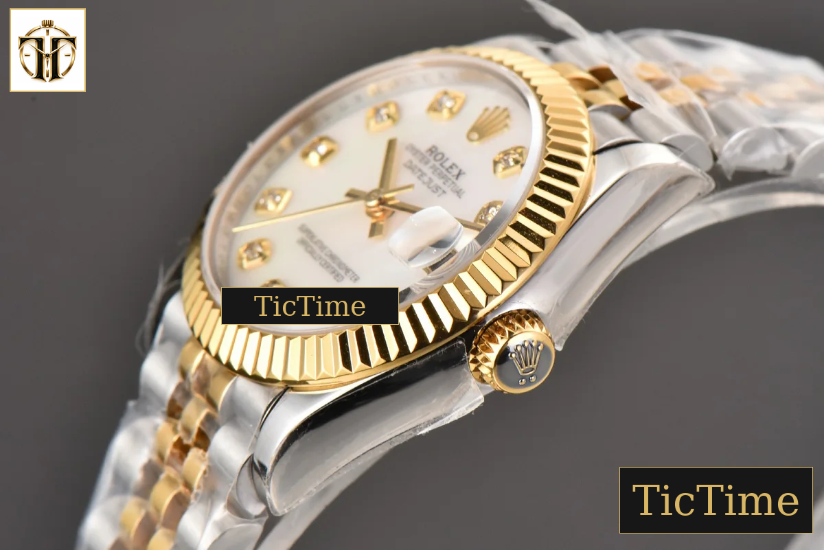 DateJust Ladies 904L 31mm WF YG/SS MOP Dial Jubilee Bracelet A2671 — foto 11