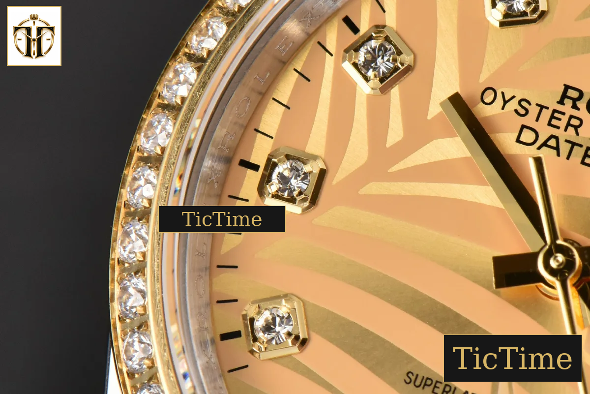 DateJust 36mm BPF YG/SS Diamond YG Plam Dial Diamond Marker Jubilee Bracelet 3235 — foto 6