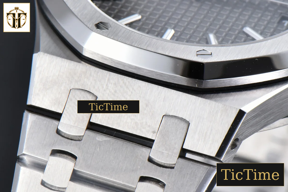 Royal Oak “50th Anniversary” 15510 41mm APSF SS Gray Dial SS Bracelet V2 Free Sprung SA4302 — foto 9