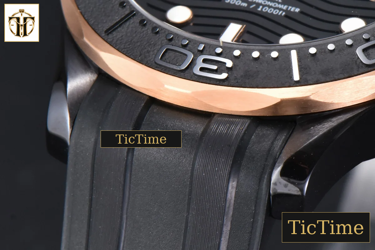 Seamaster Diver 300M 43.5mm VSF RG Nekton Ceramic Black Dial Black Rubber Strap VS8806 — foto 10
