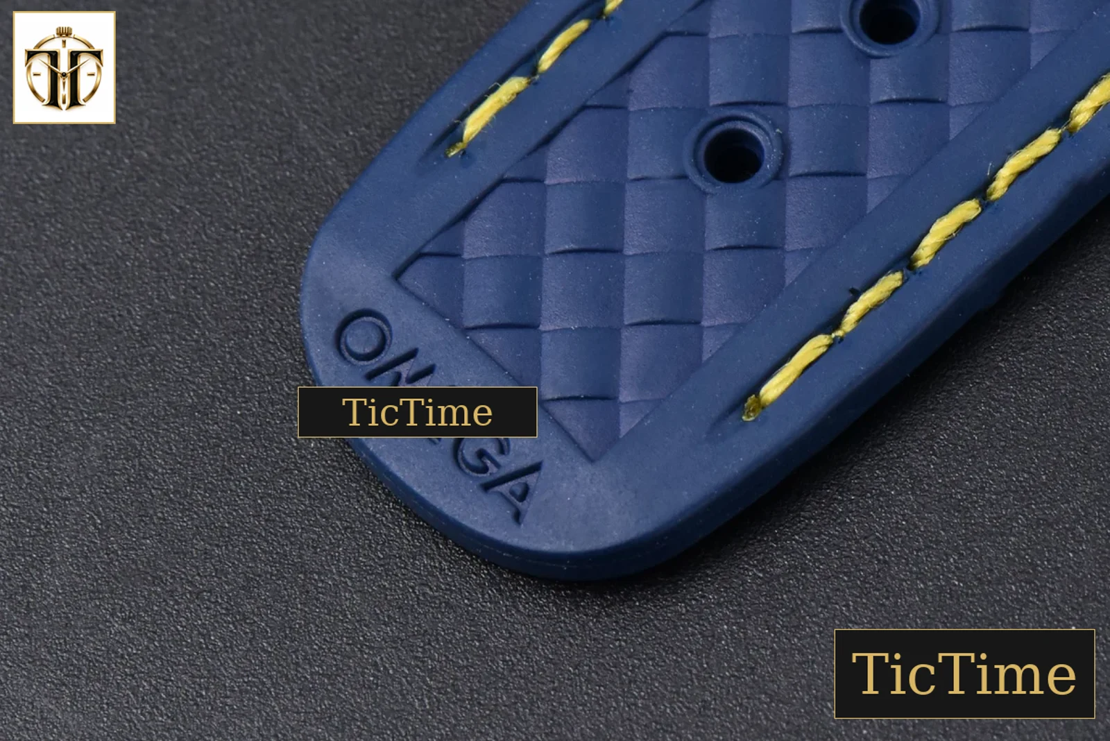 Aqua Terra 150M 41mm VSF SS Dark Blue Dial Yellow Hand Dark Blue Rubber Strap A8900 — foto 36