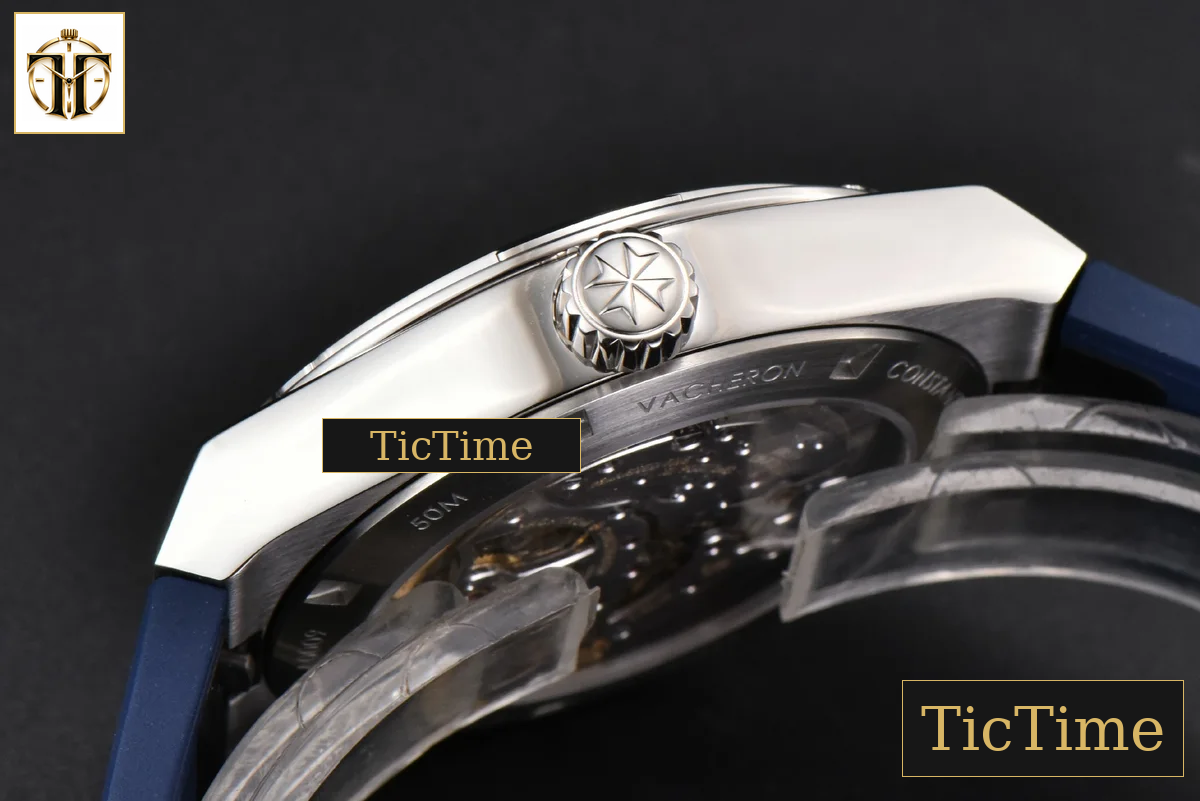 Overseas Tourbillon 6000V 42.5mm BBRF Blue Dial Blue Rubber Strap Tourb — foto 15