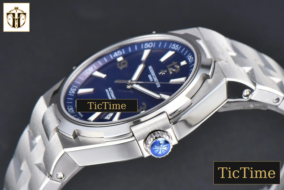 Overseas 47040 42mm PPF Blue Dial SS Bracelet A1226 — foto 12
