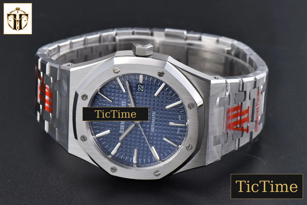 Royal Oak 15400 41mm ORF Blue Textured Dial SS Bracelet A3120 — foto 14