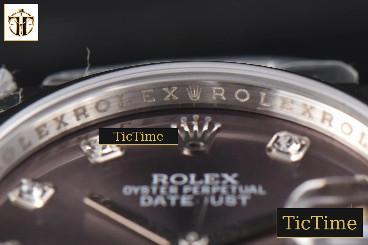 DateJust 36mm GMF SS Smooth Bezel Gray Dial Diamond Marker Oyster Bracelet VR3235 — foto 11