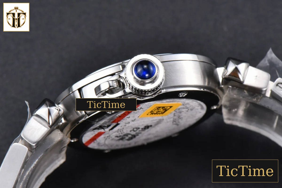 Pasha Ladies 30mm AF White Dial SS Bracelet Jap Quartz — foto 13