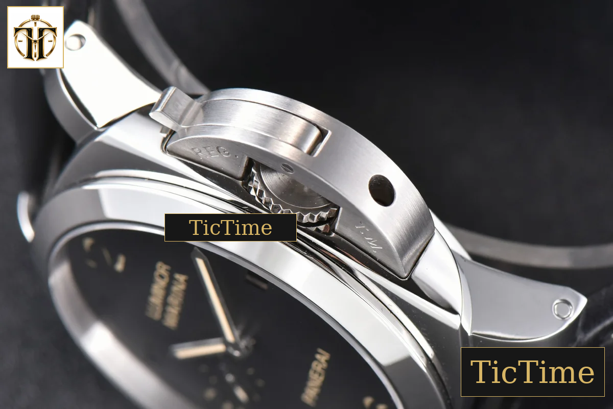 Luminor 1950 PAM320 44mm VSF Black Dial Leather Strap P9000 — foto 11
