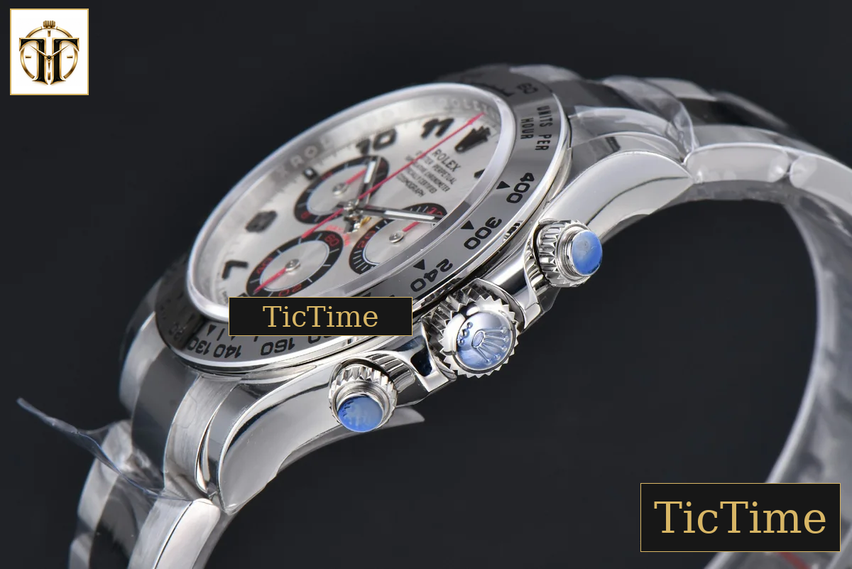 Daytona 116509 APSF SS White Dial Digital Marker SS Bracelet SH4130 — foto 12