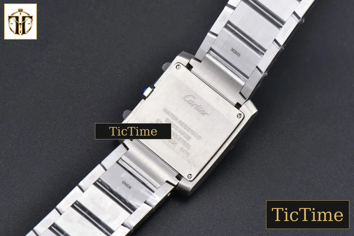 Tank Francaise Medium 32mmx 27mm 8848F Diamond SS Bracelet Quartz — foto 15