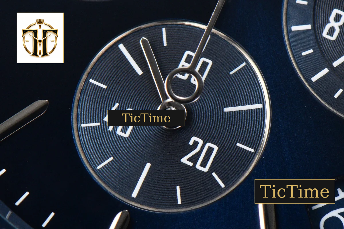 Code 11.59 Chrono 26393 41mm APSF SS Blue Dial Black Leather Strap SA4401 — foto 20