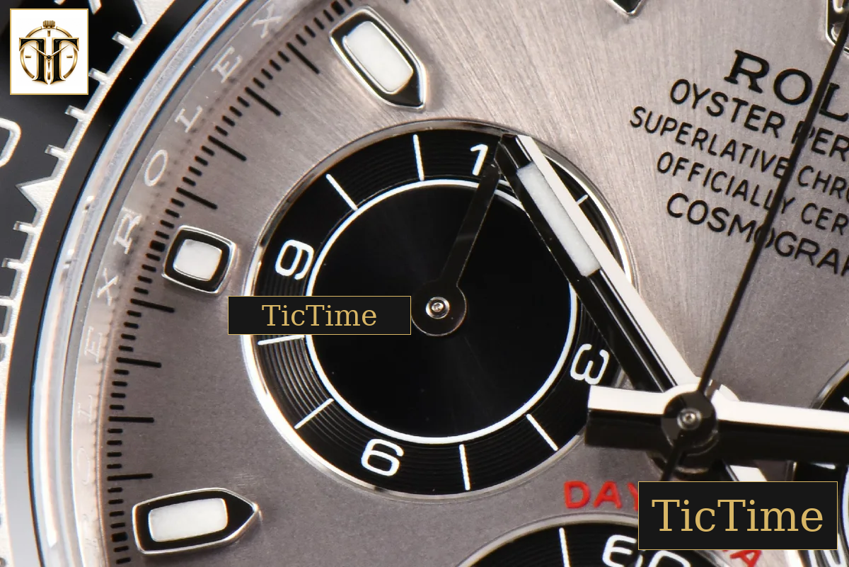 Daytona 116519 Clean Factory Ceramic Grey Dial Oysterflex Strap SA4130 — foto 6