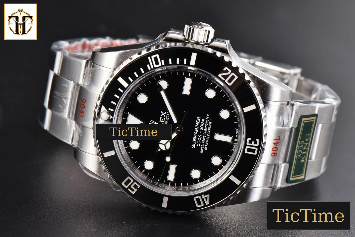 Submariner LN No Date 124060 41mm King Factory SS Bracelet VR3230 — foto 15